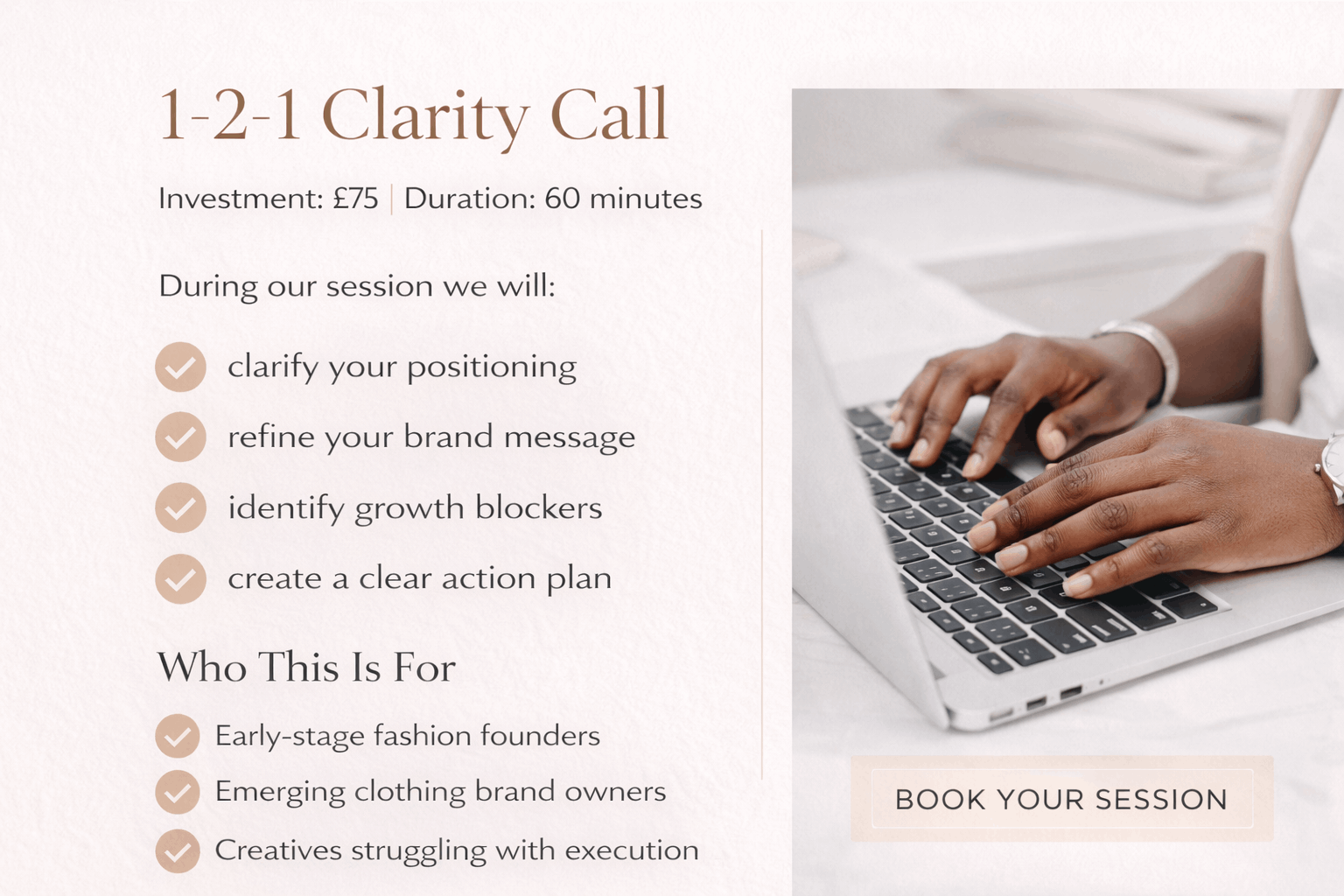 Starting a fashion brand 